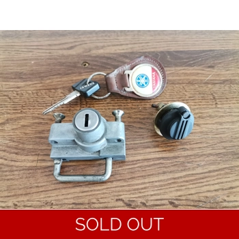 1984-85 Yamaha XV700 XV750 XV1000 Helmet Lock and Rear Box Lock with Key 5A8-21708-00 42X-21308-00